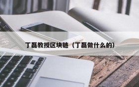 丁磊教授区块链（丁磊做什么的）