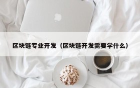 区块链专业开发(区块链开发需要学什么)