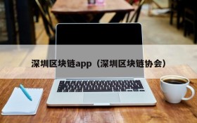 深圳区块链app（深圳区块链协会）