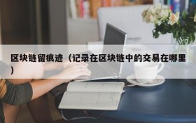区块链留痕迹(记录在区块链中的交易在哪里)