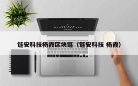 链安科技杨霞区块链(链安科技 杨霞)