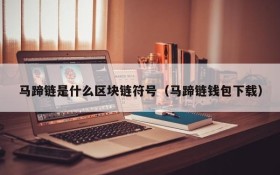马蹄链是什么区块链符号(马蹄链钱包下载)