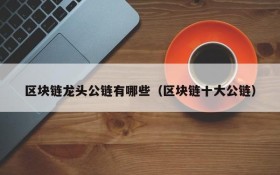 区块链龙头公链有哪些(区块链十大公链)