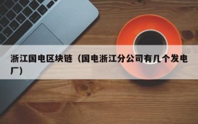 浙江国电区块链(国电浙江分公司有几个发电厂)