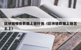 区块链哪些数据上链好用(区块链数据上链怎么上)