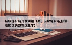 区块链公链开发明细(关于区块链公链,你需要知道的都在这里了)