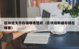 区块链文件存储哪条链好（区块链数据存储在哪里）