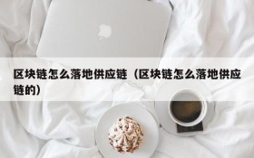 区块链怎么落地供应链(区块链怎么落地供应链的)