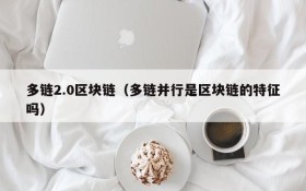 多链2.0区块链(多链并行是区块链的特征吗)