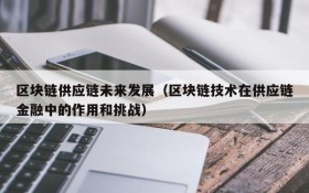 区块链供应链未来发展（区块链技术在供应链金融中的作用和挑战）