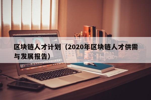 区块链人才计划（2020年区块链人才供需与发展报告）