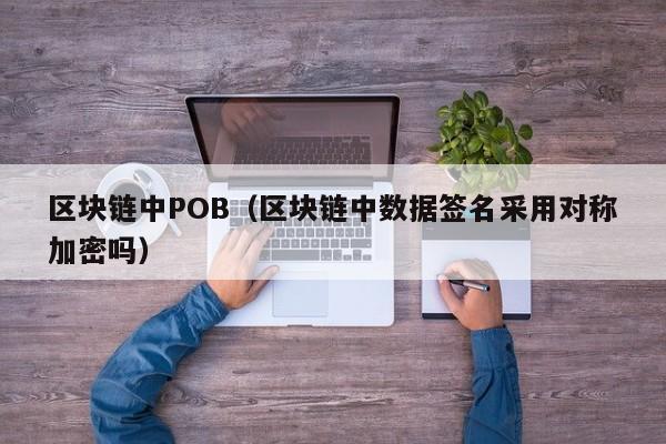 区块链中POB（区块链中数据签名采用对称加密吗）