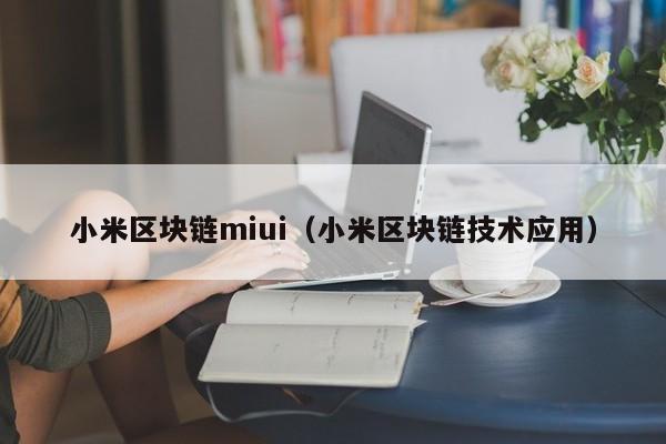 小米区块链miui（小米区块链技术应用）