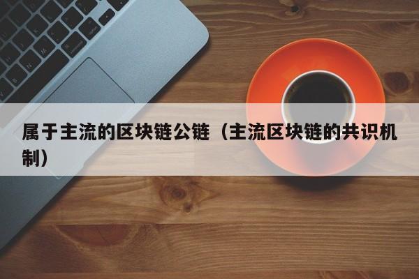 属于主流的区块链公链（主流区块链的共识机制）