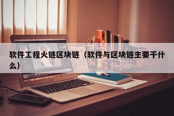 软件工程火链区块链（软件与区块链主要干什么）