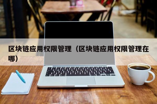 区块链应用权限管理（区块链应用权限管理在哪）