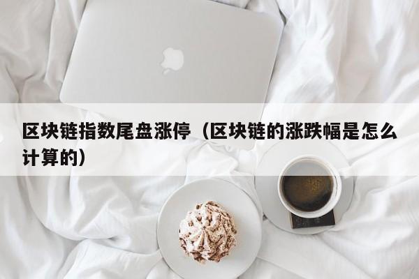 区块链指数尾盘涨停（区块链的涨跌幅是怎么计算的）