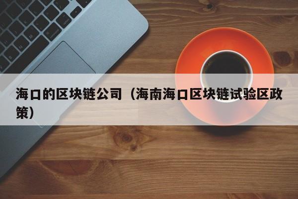 海口的区块链公司（海南海口区块链试验区政策）
