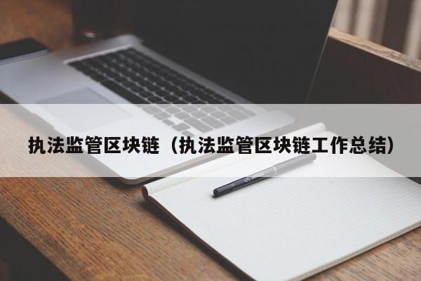 执法监管区块链（执法监管区块链工作总结）